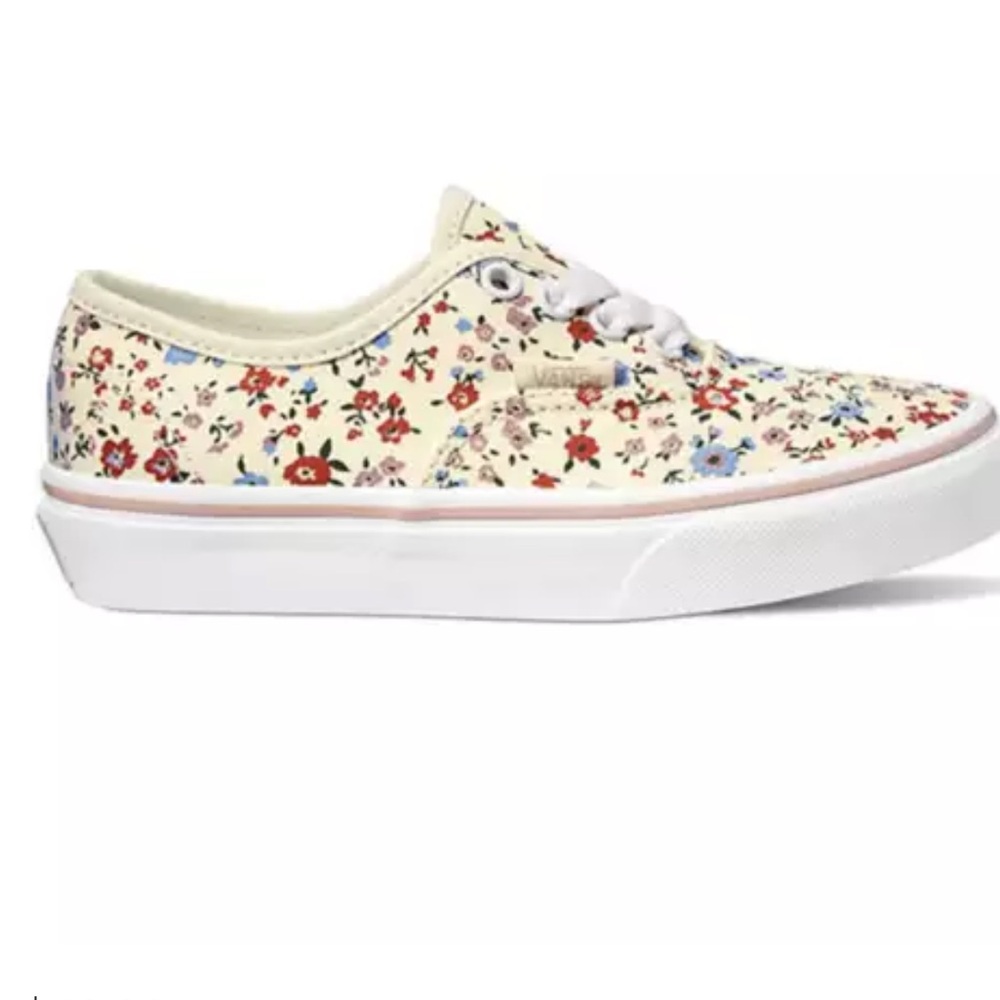 Floral Marshmallow Vans